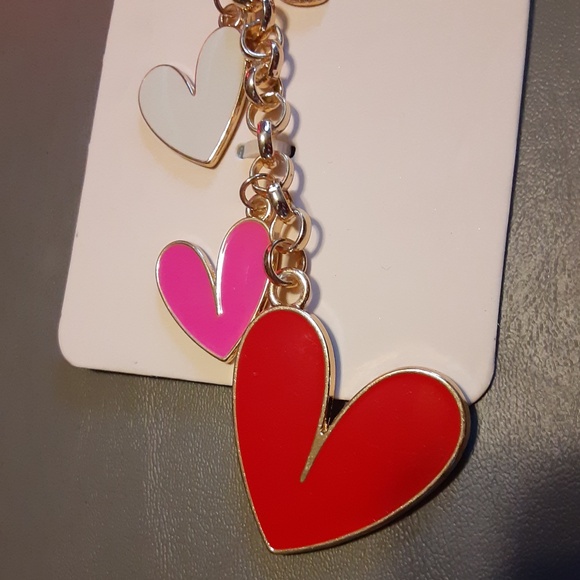 Studio Multi-Color Heart Bag Charm - Picture 3 of 4